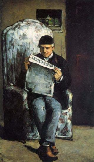 Paul Cezanne Portrait of the Artist Father Louis Auguste Cezanne Spain oil painting art
